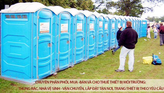 Cho thuê và lắp đặt nhà vệ sinh di động tại quận Thanh Xuân,Hà Nội
