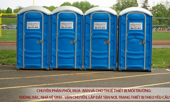 Cho thuê nhà vệ sinh tại Bắc Ninh